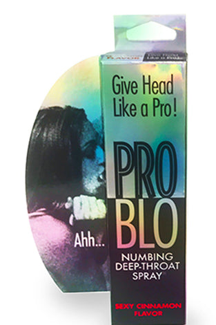 Problo Numbing Deep-Throat Spray - Sexy Cinnamon - 1 Fl. Oz. LG-BT500