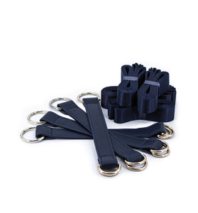 Bondage Couture - Tie Down Straps - Blue NSN-1307-17