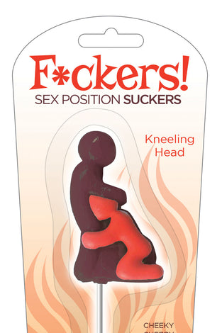 F*Ckers Sex Position Suckers - Kneeling Head - Cheeky Cherry LG-CP920