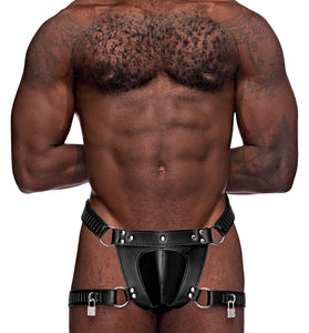Scorpio Leather Short - One Size - Black MP-550266BK1S
