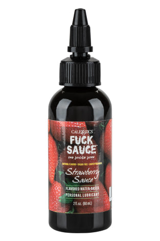 Fuck Sauce Flavored Water-Based Personal  Lubricant - Strawberry - 2 Fl. Oz. SE2410151