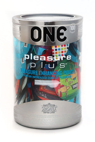 One Pleasure Plus - 100 Piece Bowl PM110300BC