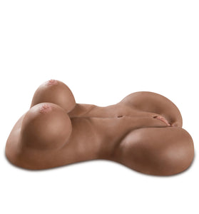 Pipedream Extreme Toyz Fuck Me Silly 2 Mega Masturbator - Brown PDRD175-23