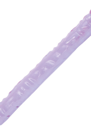 Crystal Jellies 18 Inch Double Dong - Purple DJ0287-06