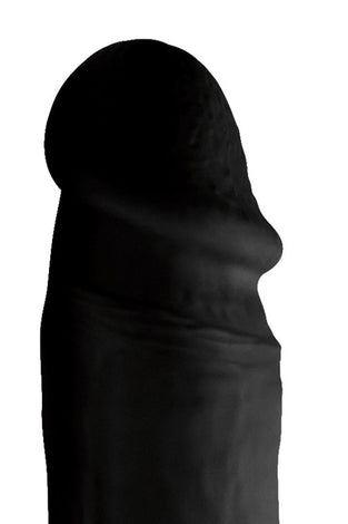 8x Auto Pounder Vibrating and Thrusting Dildo With Handle - Black MS-AG360-BLK