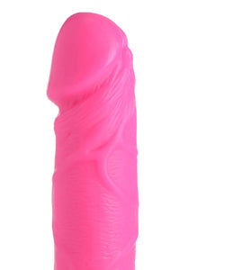 Pop Pecker 6.5 Inch Dildo With Balls - Pink POPP-AG766-PNK