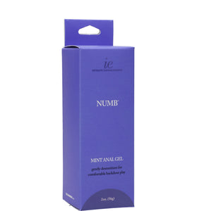 Intimate Enhancements Numb - Mint Anal Gel - 2 Oz. - Boxed DJ1312-24-BX