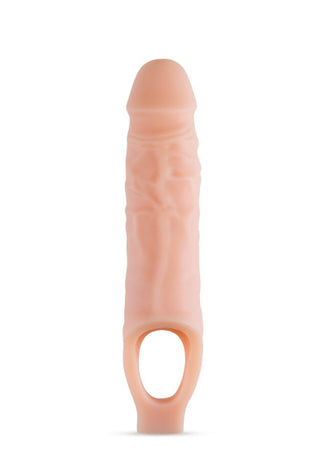 Performance Plus - 9 Inch Silicone Cock Sheath  Penis Extender - Vanilla BL-22583