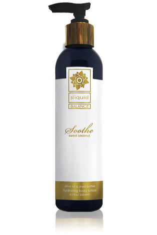 Balance Soothe Body Lotion - Sweet Coconut -  8.5 Fl Oz / 255 ml SLIQ-075