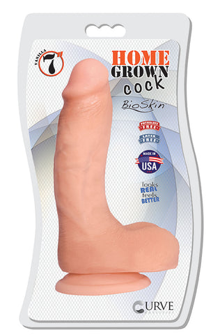 7 Inch Home Grown Cock - Vanilla CN-0104-06-10