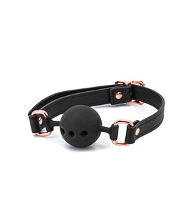 Bondage Couture - Ball Gag - Black NSN-1306-73