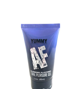 Yummy Af - Oral Pleasure Gel 2.2 Oz - Blueberry LG-BT640
