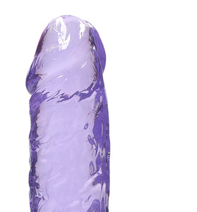9 Inch Realistic Dildo With Balls - Purple SH-REA093PUR