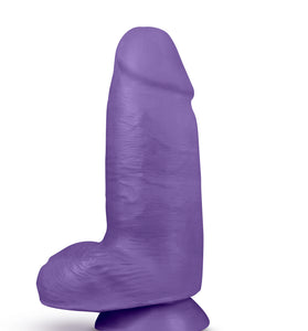 Au Naturel - Bold - Chub - 10 Inch Dildo - Purple BL-15491