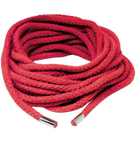 Fetish Fantasy Series Japanese Silk Rope - Red PD3869-15