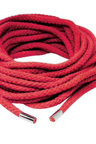 Fetish Fantasy Series Japanese Silk Rope - Red PD3869-15