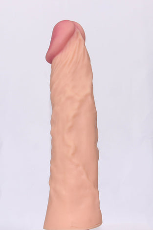 Get Lucky 8.3 Inch Real Skin Dildo Realistic Vibrator 10 Speed TMN-GL-2505