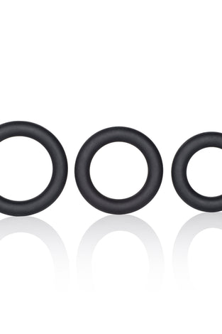 Dr. Joel Kaplan Silicone Support Rings - Black SE5633002