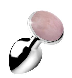 Rose Quartz Anal Plug - Small BTYS-AG734-SML