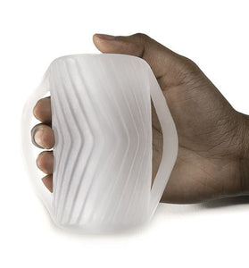 Perfect Fit Male Masturbator With Grips - Clear PF-ST02