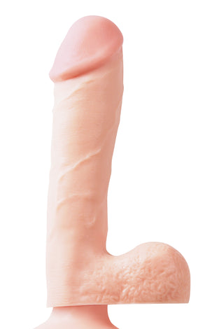 Basix Rubber Works - 7.5 Inch Dong With Suction Cup - Flesh PD4221-21