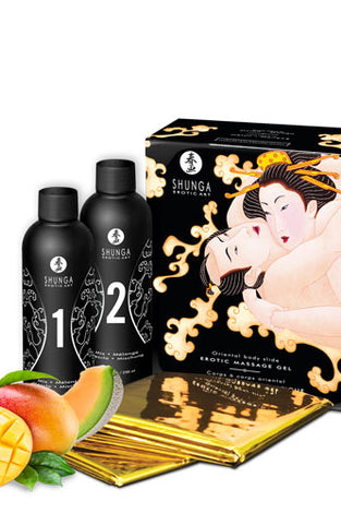 Oriental Body - to - Body - Massage Gel - Melon  Mango SHU7702
