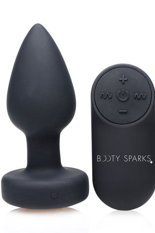7x Light Up Rechargeable Anal Plug - Small BTYS-AG253-SM