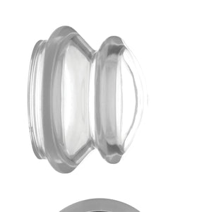 Clear Plungers Silicone Nipple Suckers - Large MS-AG373-LRG