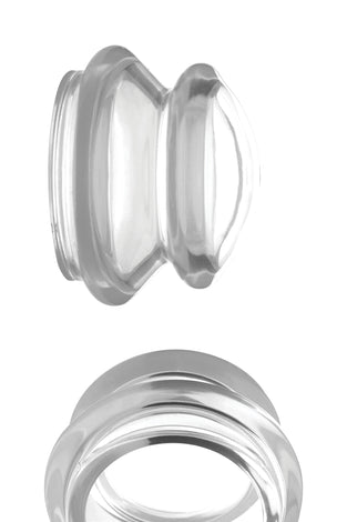 Clear Plungers Silicone Nipple Suckers - Large MS-AG373-LRG