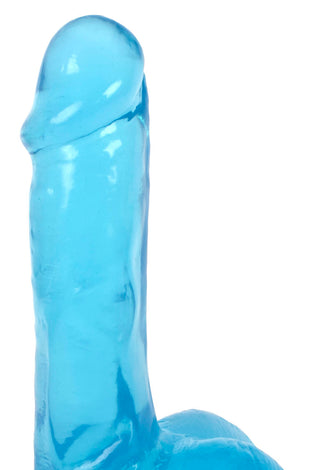 Lollicock 6 Inch Slim Stick With Balls - Berry Ice CN-14-0511-46