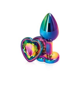 Rear Assets - Multicolor Heart - Small - Rainbow NSN0962-19