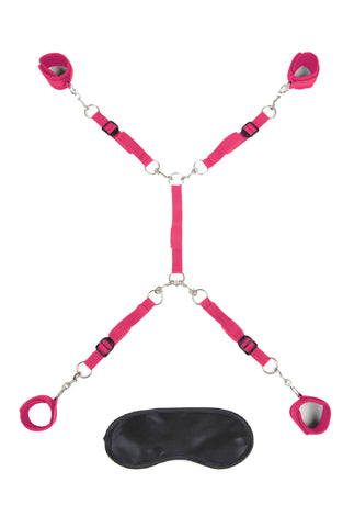 7 Pc Bed Spreader - Hot Pink LF1328-HP